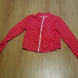 Girls zip up swim rashguard